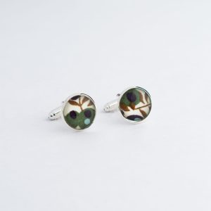 Boutons de manchette en Liberty Wiltshire automne