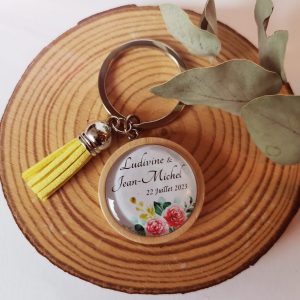 Porte-clés "Rose"