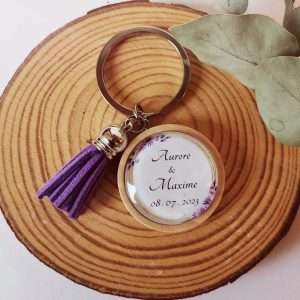 Porte-clés "Violette"