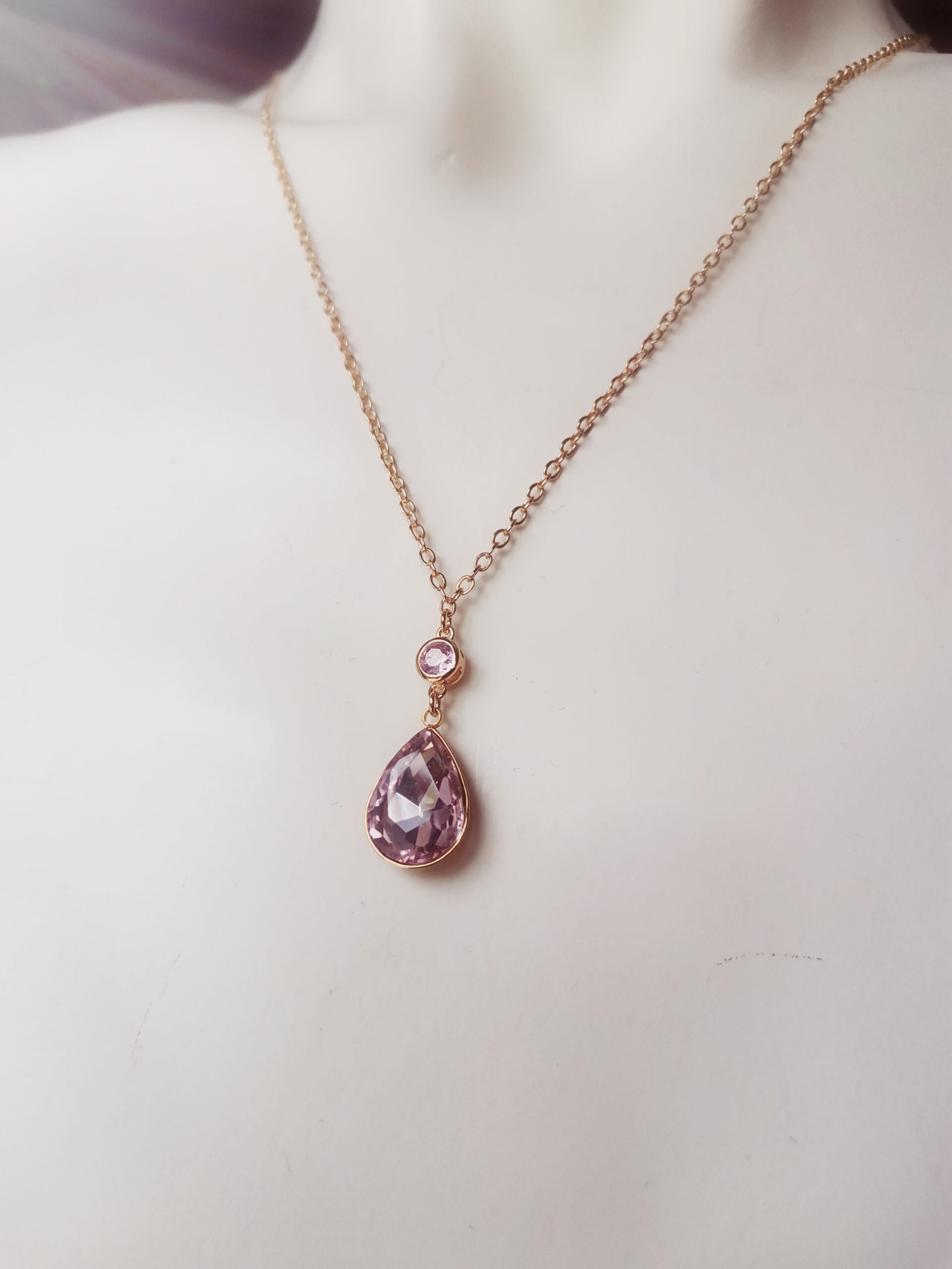 Collier de dos "Rose" – Image 3