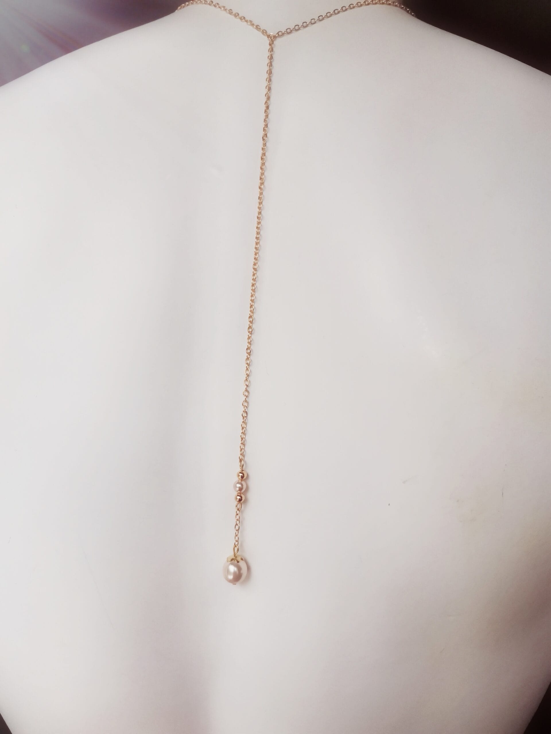 Collier de dos "Rose" – Image 4