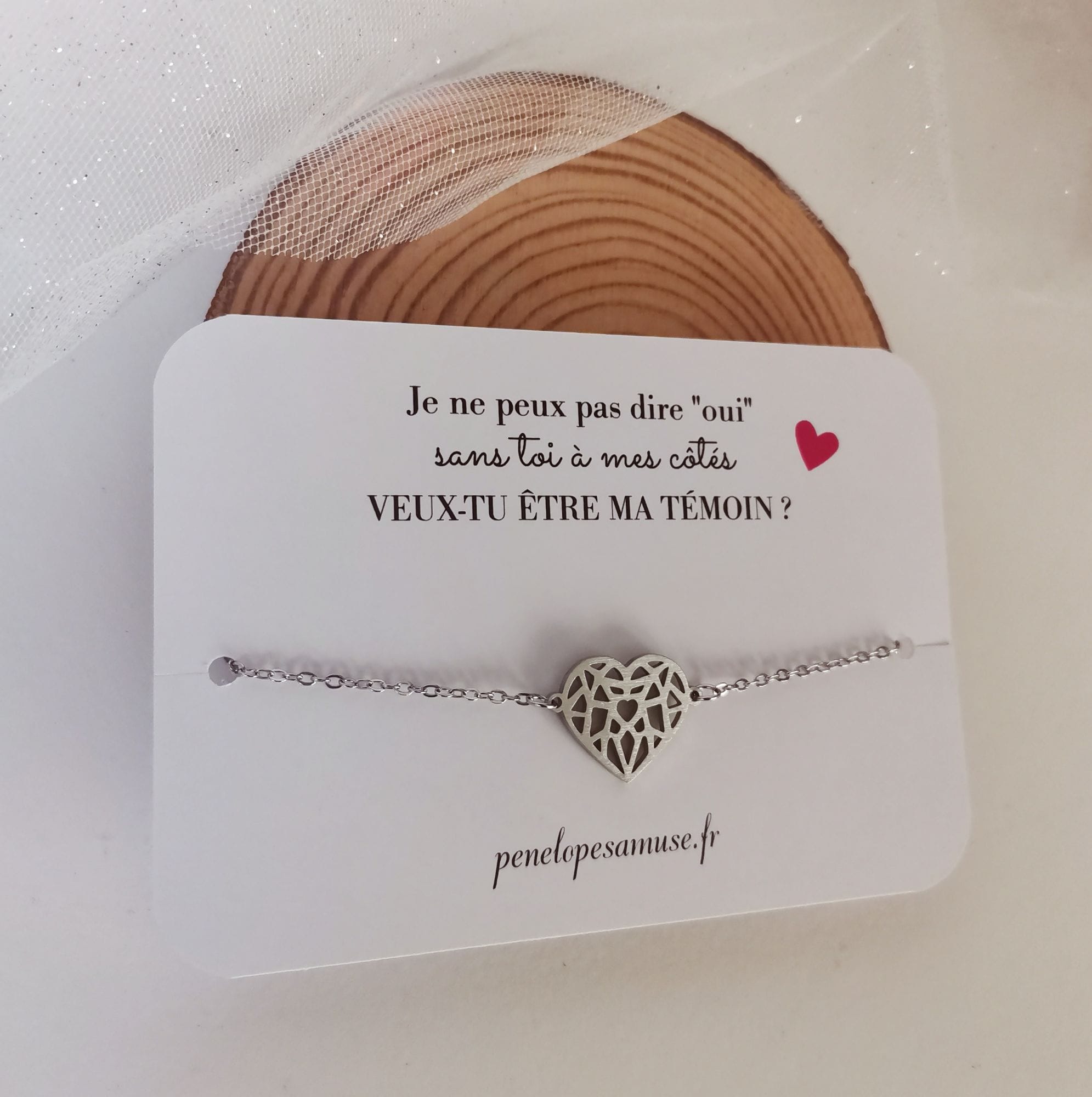 Carte bracelet "Demande de témoin" – Image 4